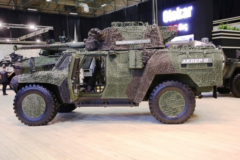 Akrep II Turkish 4x4 Wheeled Armoured Vehicle (C)